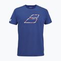 Мъжка тениска Babolat Exercise Big Flag sodalite blue