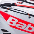 Чанта за падел Babolat RH Pro Juan Lebron 62 l white/ silver/ red 3