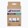 Грип за тенис ракети Babolat Pro Tour 2.0 12 бр. white