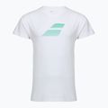 Мъжка тениска Babolat Exercise Big Flag white/white