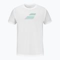 Мъжка тениска Babolat Exercise Big Flag white/white
