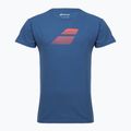 Мъжка тениска Babolat Exercise Big Flag dark blue