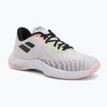 Обувки за бадминтон Babolat Shadow Spirit 2 W white/white