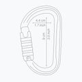 Карабинер Petzl Am'D Triact-Lock златен M34A TLY 2