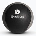 Медицинска топка Sveltus Rubber 1 kg сива/черна