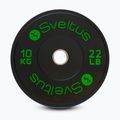 Олимпийски бъмпер тежести Sveltus Training Olympic Disc 10 kg black