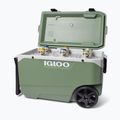 Туристически хладилник Igloo Ecocool Latitude 90 Qt Roller 85 l vintage green 8