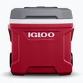 Туристически хладилник Igloo Latitude 16 Qt Roller 15 l industrial red/ meteorite