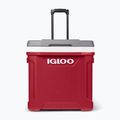 Туристически хладилник Igloo Latitude 60 Roller 56 l industrial red/ meteorite 2