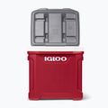 Туристически хладилник Igloo Latitude 60 Roller 56 l industrial red/ meteorite 11