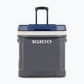 Туристически хладилник Igloo Maxcold Latitude 62 Qt Roller 59 l carbonite/ aegean sea