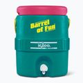 Резервоар за вода Igloo Retro Barrel Of Fun 2 Gallon 7,6 литра тъмен нефрит/синьо пурпурно/живописно жълто