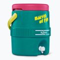 Резервоар за вода Igloo Retro Barrel Of Fun 2 Gallon 7,6 литра тъмен нефрит/синьо пурпурно/живописно жълто 2