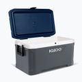 Туристически хладилник Igloo Maxcold Latitude 70 Qt Roller 66 l carbonite/ aegean sea 8