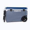 Туристически хладилник Igloo Maxcold Latitude 90 Qt Roller 85 l carbonite/aegean sea 3