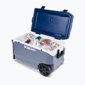 Туристически хладилник Igloo Maxcold Latitude 90 Qt Roller 85 l carbonite/aegean sea 9