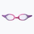 Детски очила за плуване arena Spider violet / clear / pink 2