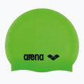 Детска шапка за плуване arena Classic Silicone Jr acid lime/black