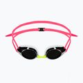 Детски очила за плуване arena Tracks JR Mirror silver/white/fuchsia 2