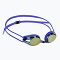 Детски очила за плуване arena Tracks JR Mirror blueeyellowcopper/blue/blue