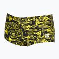 Мъжки бански боксерки arena Fisk Low Waist Short черен-жълт 2A358/53 4