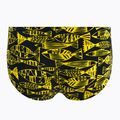 Мъжки бански боксерки arena Fisk Low Waist Short черен-жълт 2A358/53 2