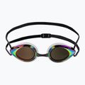 Очила за плуване arena Tracks Mirror white/redcopper/black 2
