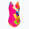 Детски бански от една част arena Patch One Piece L розов 2A787