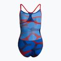 Дамски бански костюм от една част arena Spider Booster Back One Piece blue 000060/724 2