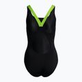 Дамски бански костюм от една част arena Shadow One Piece black/green 000088/506 2