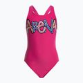 Детски бански костюм от една част arena Sparkle One Piece L розов 000109