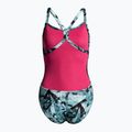Дамски бански костюм от една част arena Glitch One Piece blue 000441/509 2