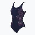 Дамски бански костюм от една част arena Amber Wing Back One Piece navy blue 001260 4