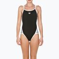 Дамски бански от една част arena Team Stripe Super Fly Back One Piece black 001195/501 5