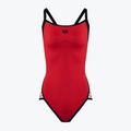 Дамски бански костюм arena Team Stripe Super Fly Back One Piece червено/черно 001195/415