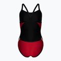 Дамски бански костюм arena Team Stripe Super Fly Back One Piece червено/черно 001195/415 2