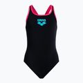 Arena Biglogo Swim Pro Back One Piece Детски бански костюм Black 001332/595