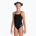 Детски бански костюм от една част arena Team Challenge Solid black/white 4