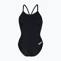 Дамски цял костюм за плуване Arena Team Light Drop Solid black/white