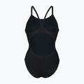 Дамски цял костюм за плуване Arena Team Light Drop Solid black/white 2