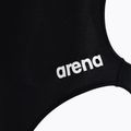 Детски бански костюм от една част arena Team Challenge Solid black/white 3