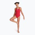 Детски цял бански костюм arena Team Swim Pro Solid red/white 5