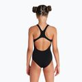 Детски цял бански костюм arena Team Swim Pro Solid black/white 6