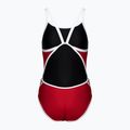 Дамски бански костюм от една част arena Icons Super Fly Back Solid red 005036 2