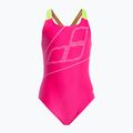 Детски бански от една част arena Swim Pro Back Logo розово 005539/760