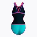 Дамски бански костюм от една част arena One Double Cross Back One Piece blue 004732/889 2