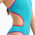 Дамски бански костюм от една част arena One Double Cross Back One Piece blue 004732/889 6