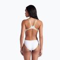 Дамски цял костюм за плуване Arena One Biglogo One Piece white/gold 8