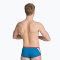 Мъжки боксерки за плуване Arena Icons Swim Low Waist Short Solid blue cosmo/astro red 5