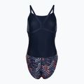 Дамски бански костюм от една част arena Kikko Pro Swimsuit Challenge Back navy/team redwhiteblue 2